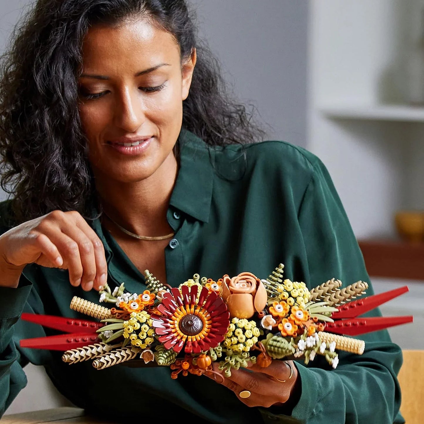 LEGO 10314 Icons Dried Flower Centrepiece Building Kit (812 Pieces)- Botanical Collection