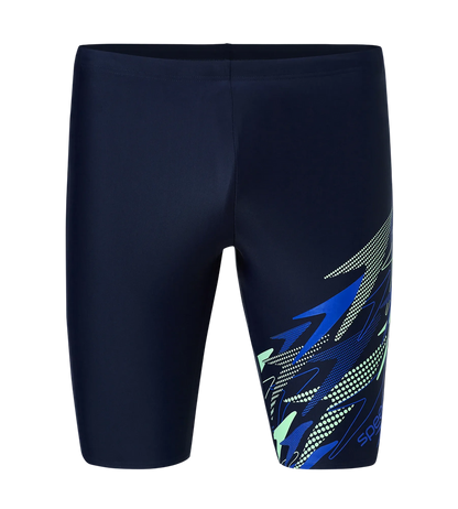 Speedo Medley Jammer Men's Swimming Jammer True Navy | Chlorine-Resistant Performance Swim Shorts with UPF Protection
