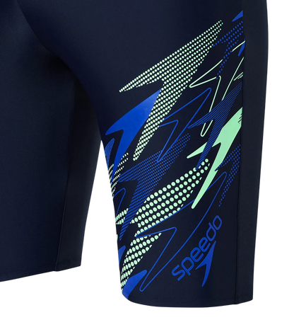 Speedo Medley Jammer Men's Swimming Jammer True Navy | Chlorine-Resistant Performance Swim Shorts with UPF Protection