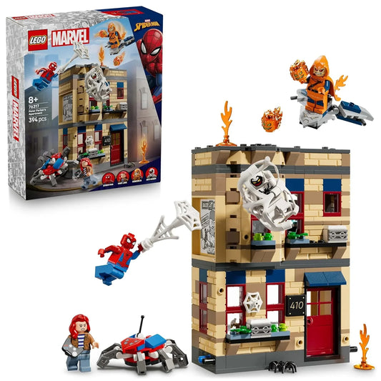 LEGO 76317 Marvel Peter Parkers Apartment Super Hero Battle Building Toy for 8+ Gift for Boys and Girls - Jaiman Toys