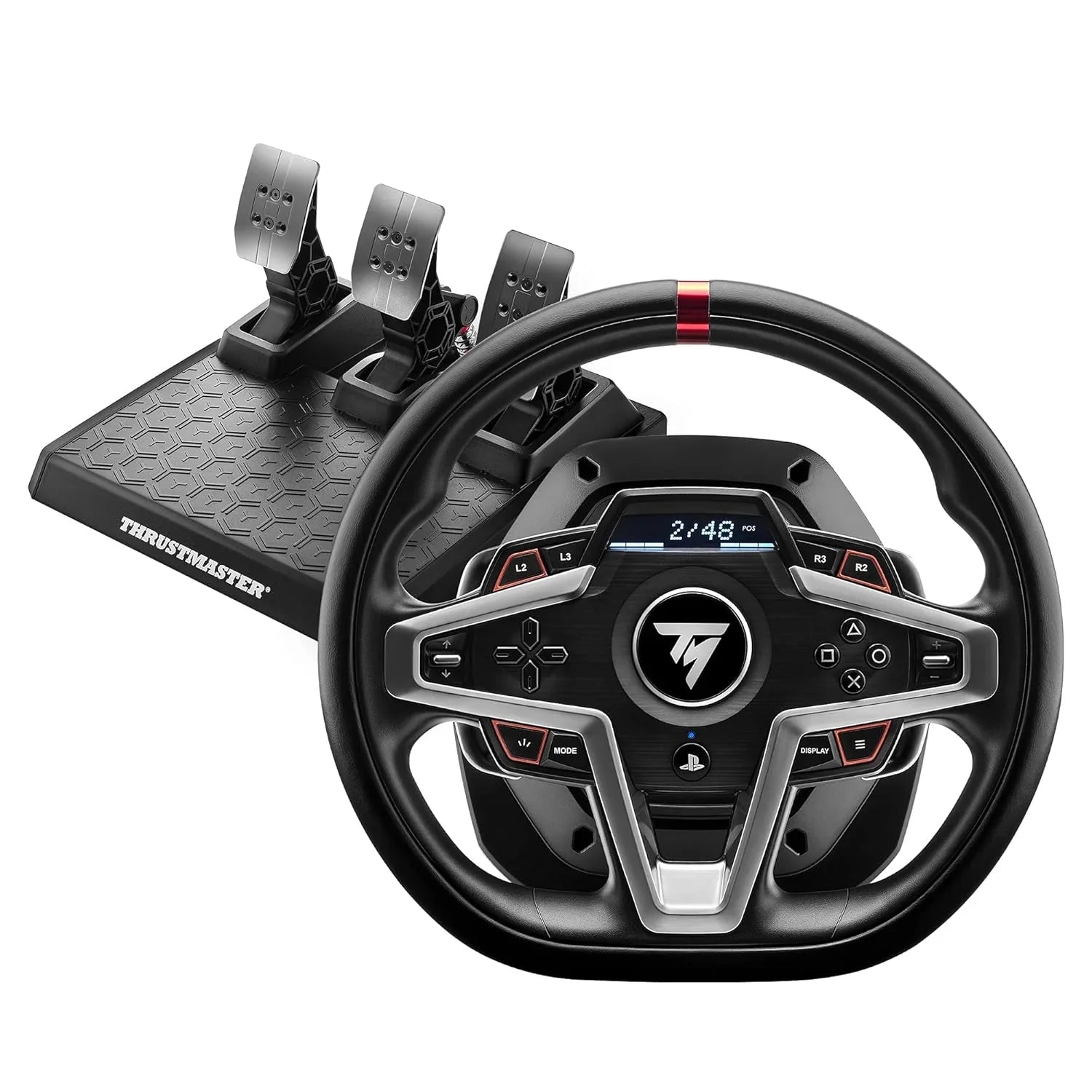 Thrustmaster T248 Racing Wheel – Hybrid Force Feedback Wheel for PS5, PS4 & PC with Magnetic Pedals - Jaiman Toys