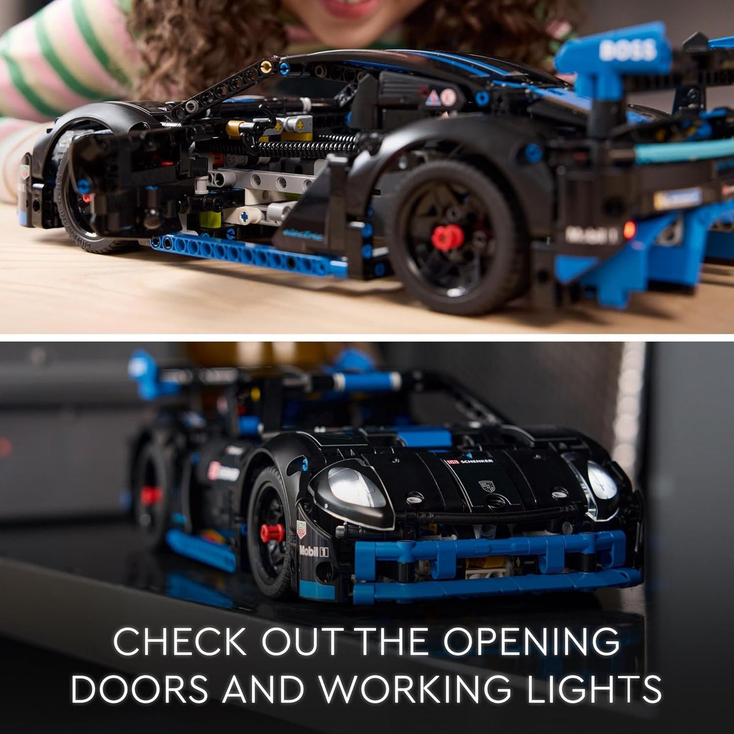 LEGO Technic Porsche GT4 e-Performance Race Car Toy 42176 Building Blocks Toys for 10+ Gift for Boys and Girls