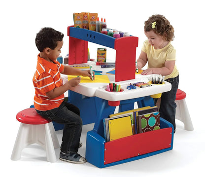 Step2 Creative Projects Table – Art & Craft Activity Station for Kids - Jaiman Toys