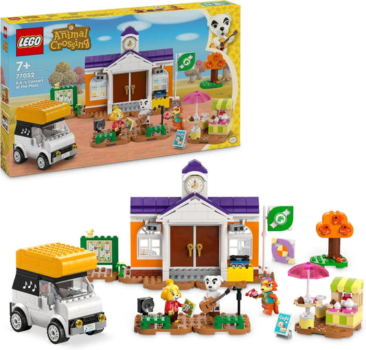 LEGO 77052 Animal Crossing K.K.'s Concert at the Plaza Building Set (550 Pieces) - Jaiman Toys