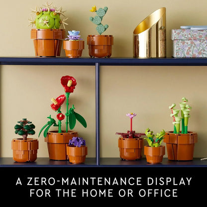 LEGO Icons Tiny Plants Building Set for Adults 10329 (758 Pieces)- Botanical Collection