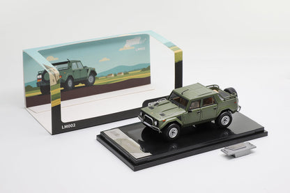 Shadow Pro 1:64 Lamborghini LM002 Diecast Model Car | Premium SUV Collectible Display Edition | 3 Colour Variants