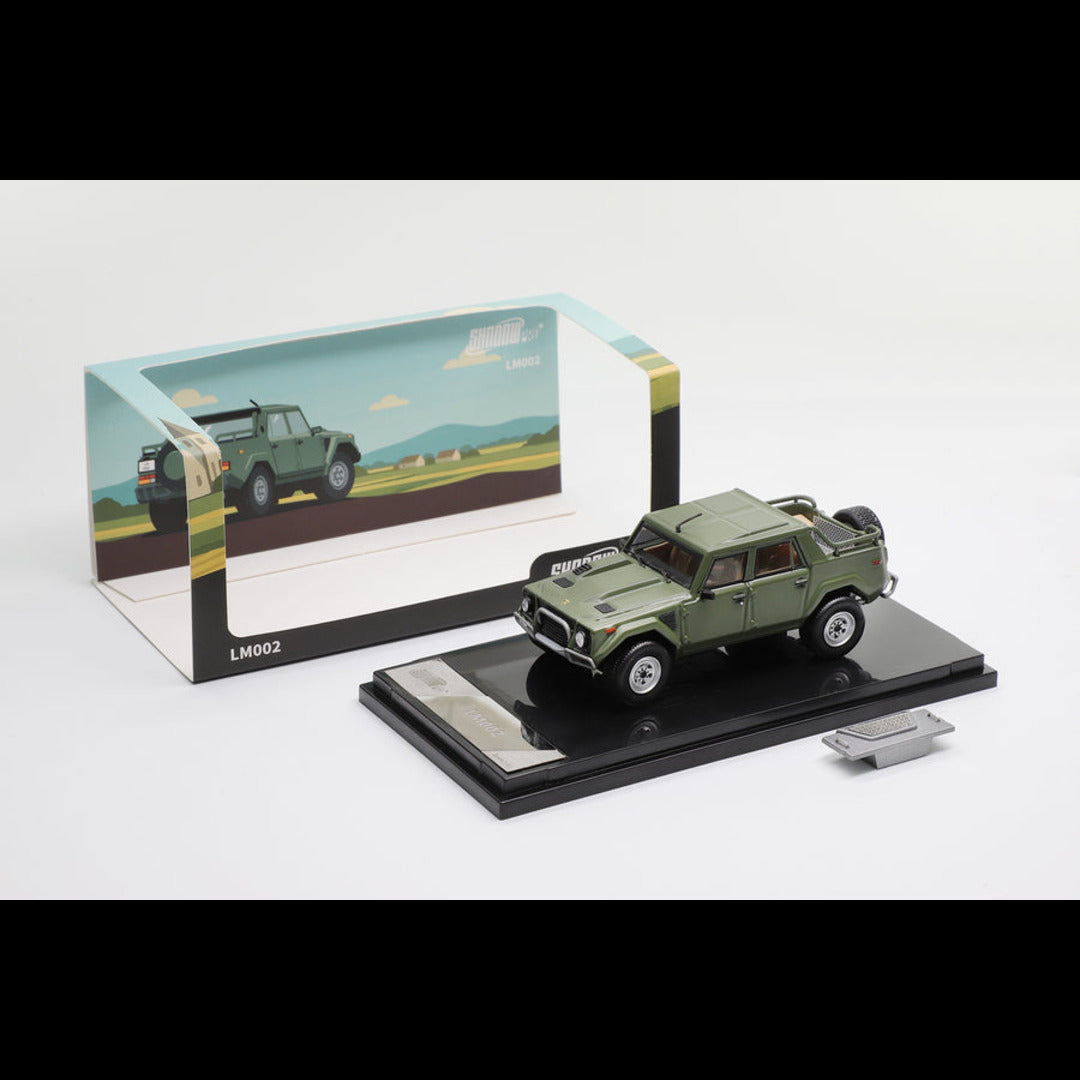 Shadow Pro 1:64 Lamborghini LM002 Diecast Model Car | Premium SUV Collectible Display Edition | 3 Colour Variants