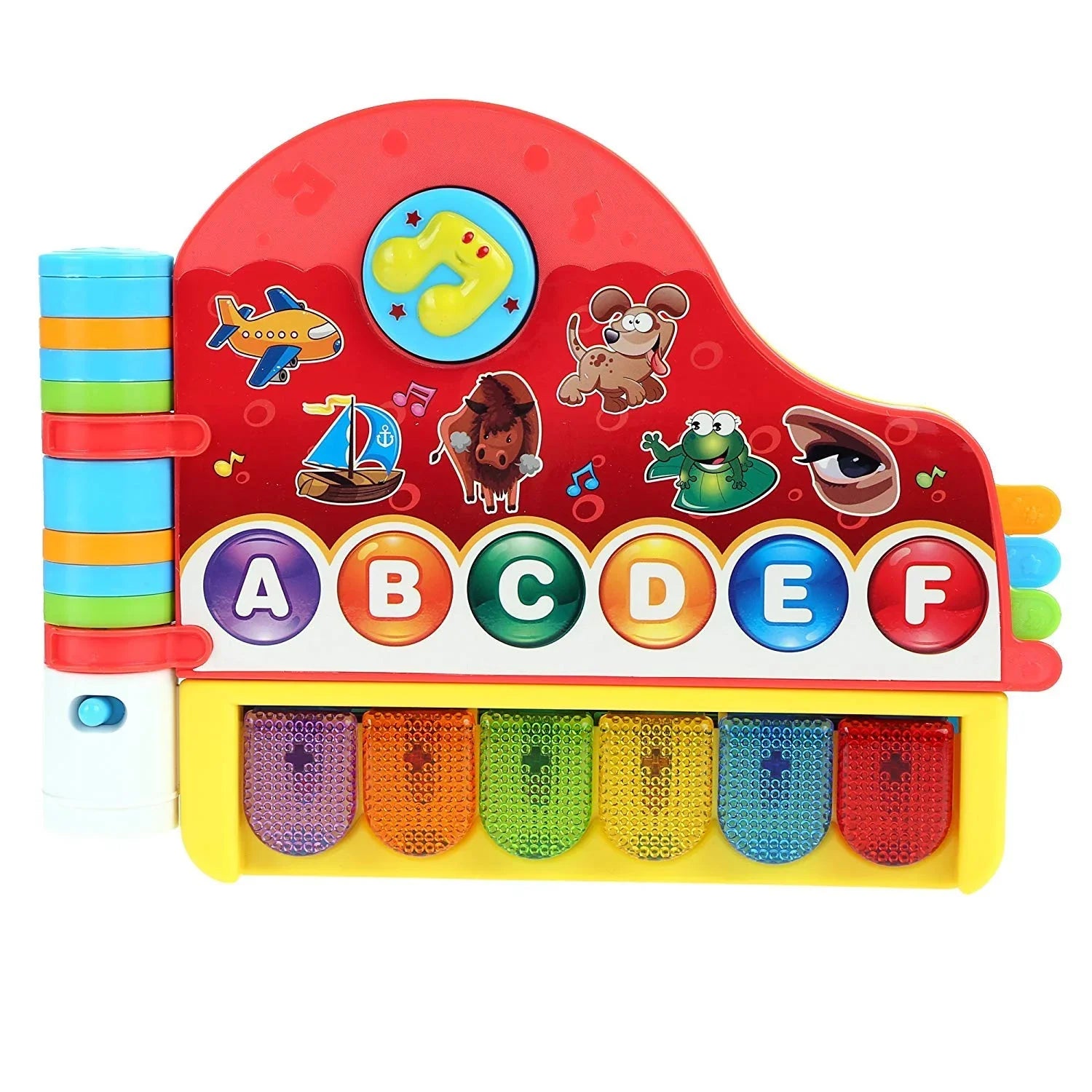 Phonics Piano for Kids – Infant Learning Toy with Lights, Music, and ABC Keys | Musical Instrument Gift for Toddlers Ages 18+ Months - Jaiman Toys