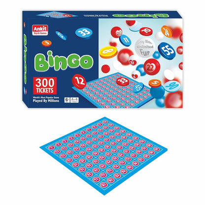 Ankit Toys Classic Bingo Game with 300 Tickets
