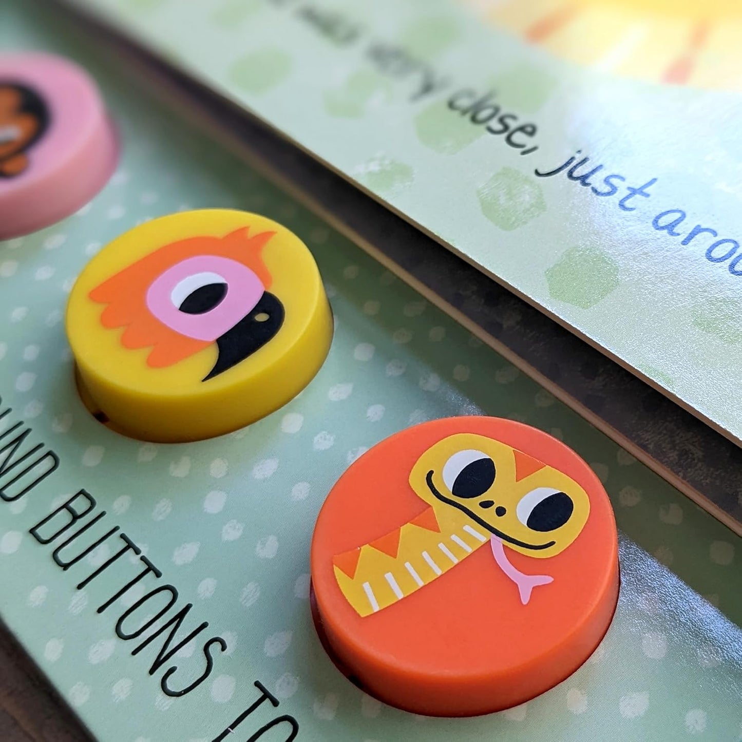 North Parade What Did Tiger Hear? Press & Play Animal Sound Book with 5 Squishy Sound Buttons