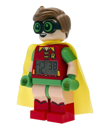 Lego Batman Movie Robin Minifigure Automatic Alarm Clock