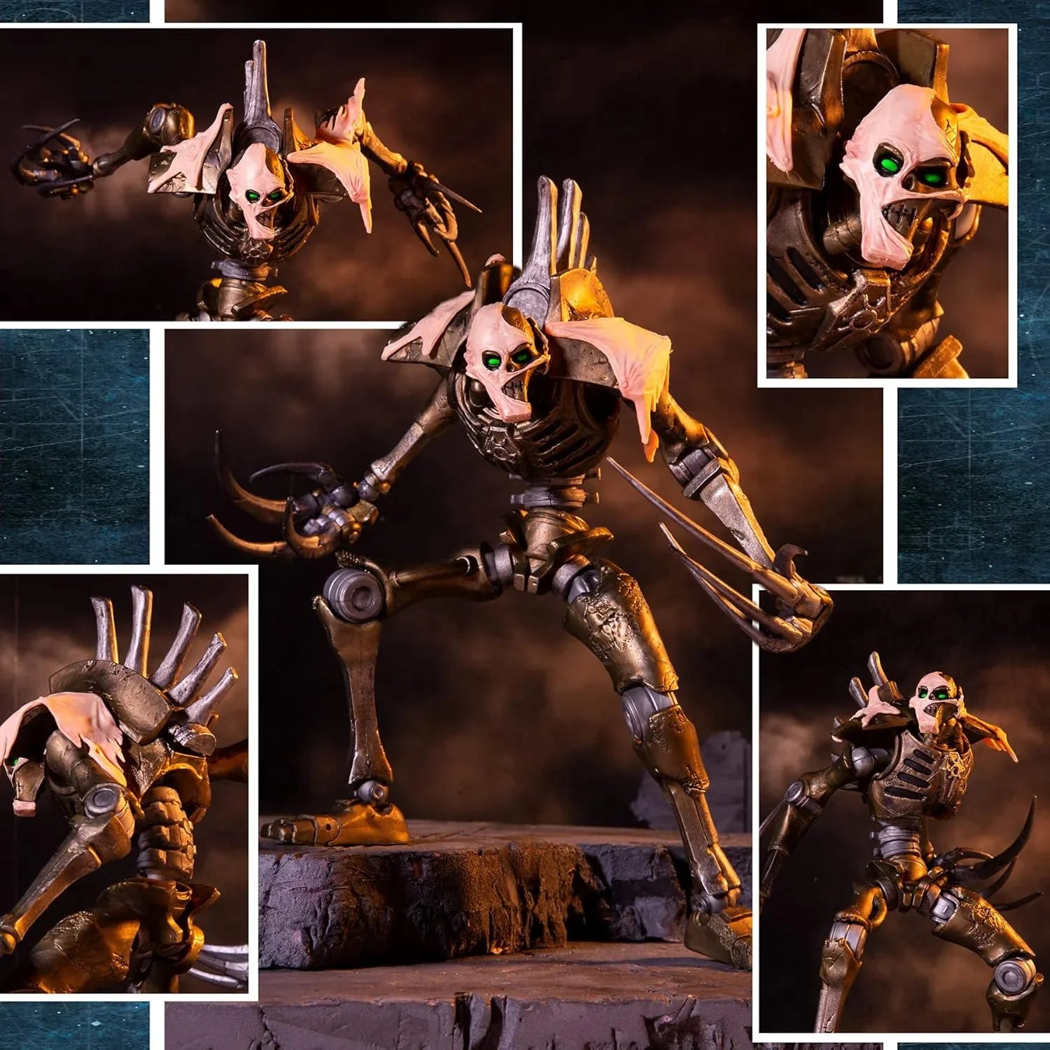 McFarlane Warhammer 40,000 Necron Flayed One Action Figure – 7 Inch Wave 3 Collectible (10919-1) - Jaiman Toys