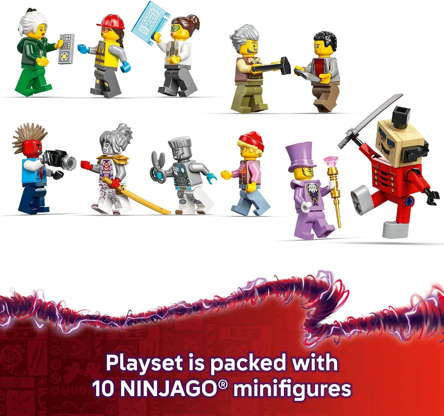 LEGO 71837 NINJAGO City Workshops (3244 Pieces)