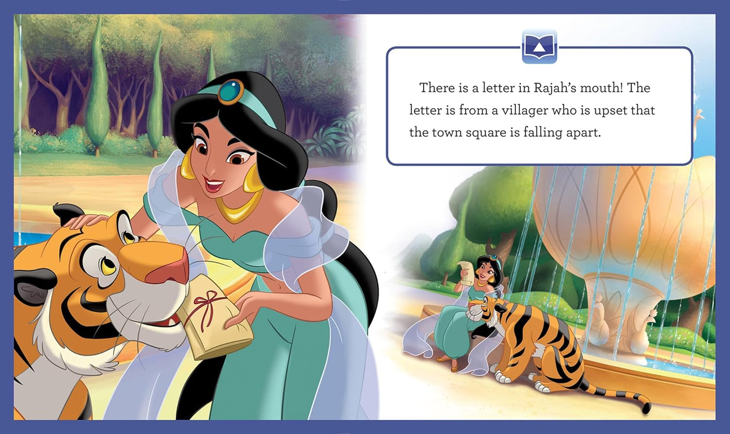 Disney Princess Dream Big Princess Me Reader Electronic Storybook & 8 Book Set by PI Kids | Interactive Reading Toy with Disney Princess Stories | Educational Learning Gift for Toddlers & Kids