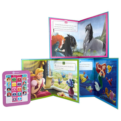 Disney Princess Dream Big Princess Me Reader Electronic Storybook & 8 Book Set by PI Kids | Interactive Reading Toy with Disney Princess Stories | Educational Learning Gift for Toddlers & Kids