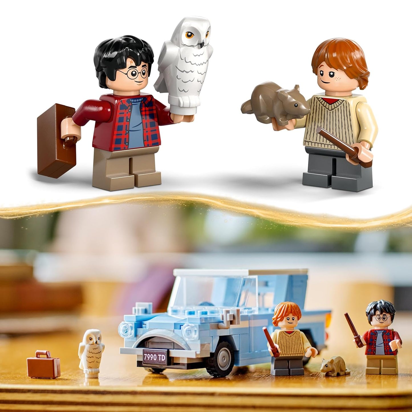LEGO 76424 Harry Potter Flying Ford Anglia Car (165 Pieces)