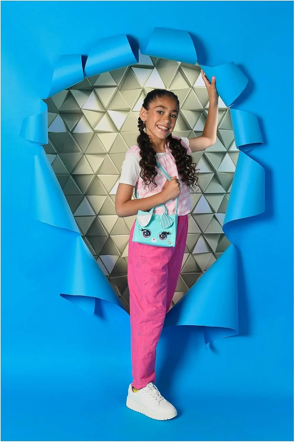 Purse Pets VIPooch Interactive Puppy Purse – Talking Handbag Toy with 30+ Sounds & Reactions for Kids 5+