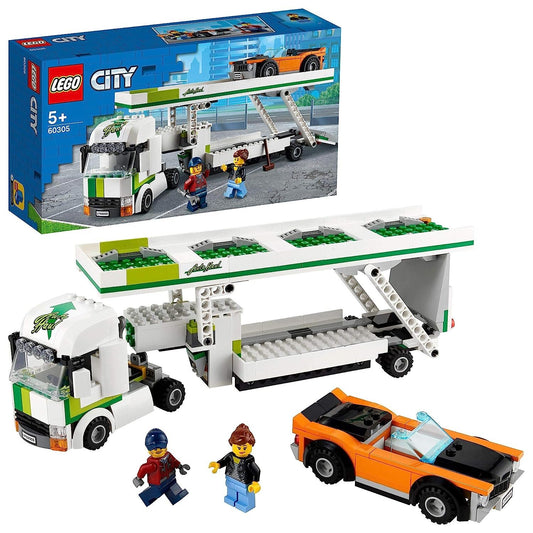 LEGO 60305 City Car Transporter Building Kit (342 Pieces)