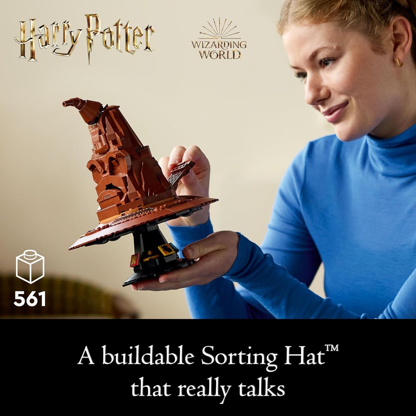 LEGO Harry Potter Talking Sorting Hat Set 76429 (561 Pieces)