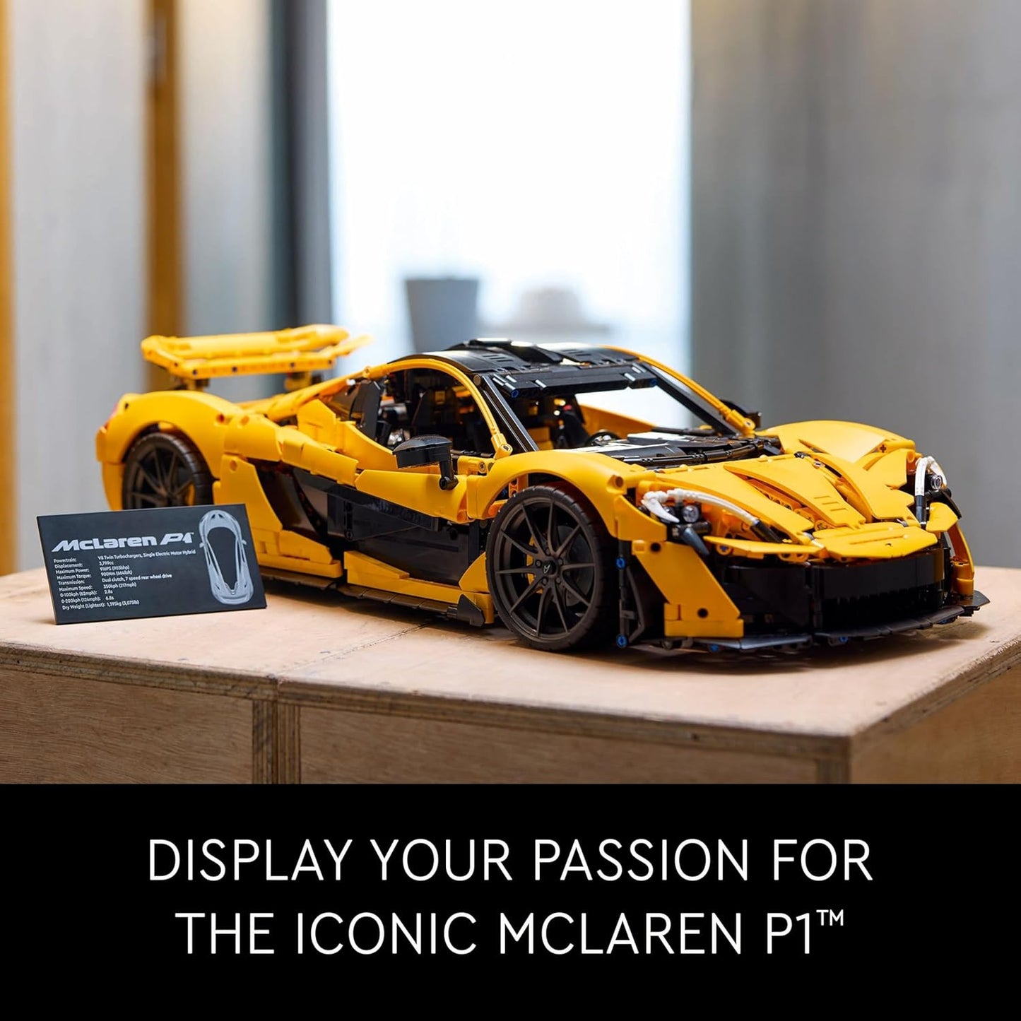 LEGO 42172 - Technic McLaren P1 hypercar set Age 18+ ( 3893 Pcs)