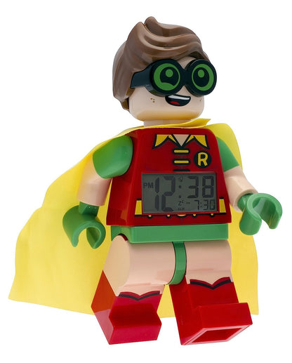 Lego Batman Movie Robin Minifigure Automatic Alarm Clock