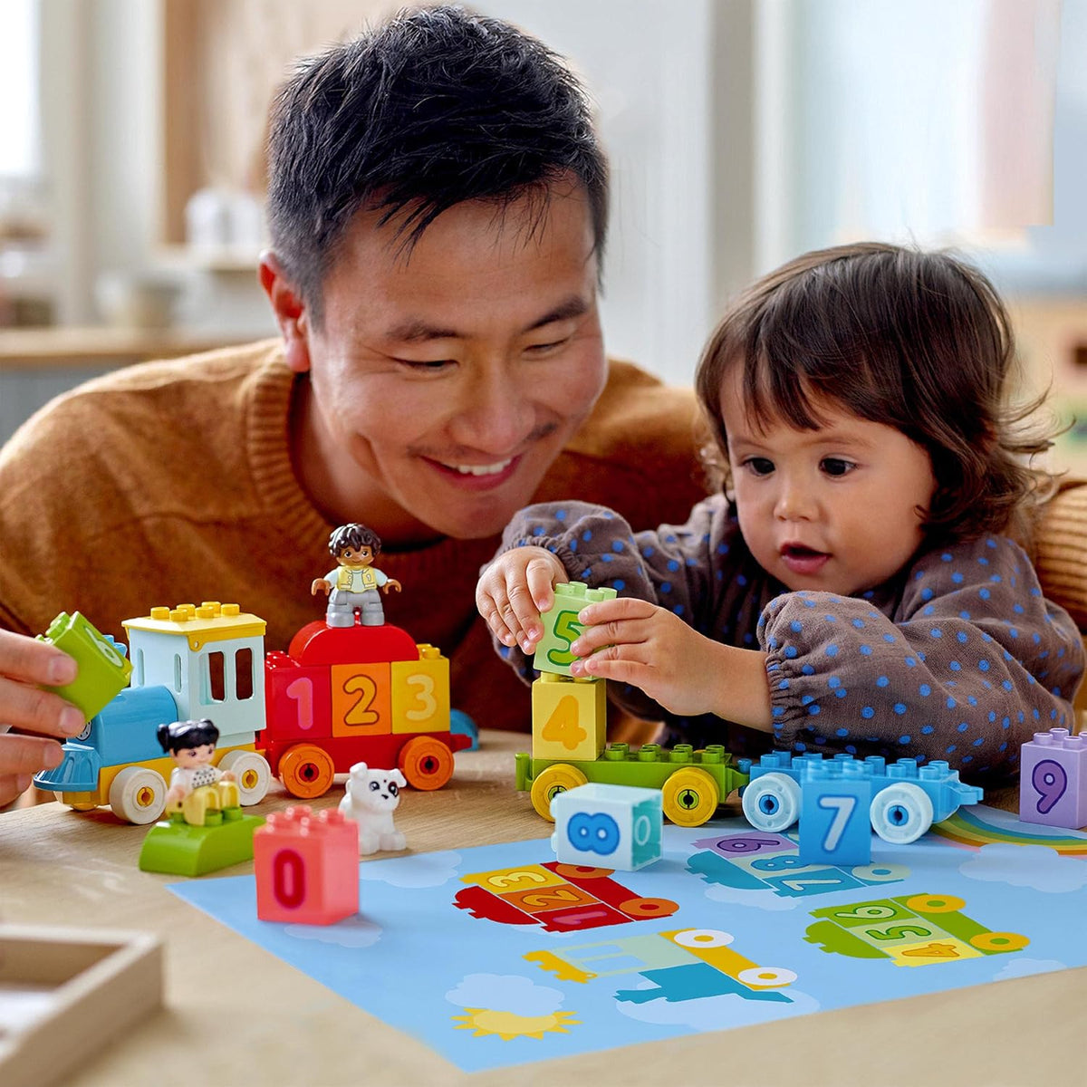 LEGO 10954 My First Number Train -Learn to Count Building Toy (23 Pieces)