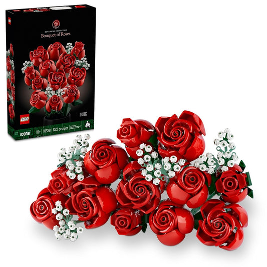 LEGO 10328 Icons Bouquet of Roses Building Set  (822 Pieces)