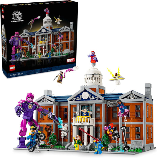 Lego 76294 The Marvel X-Mansion Buildable Set 76294 Building Kit (3093 Pieces)