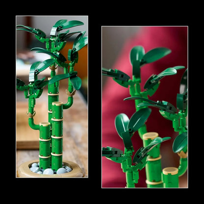 LEGO 10344 Botanicals Lucky Bamboo Artificial Plant Set (325 Pieces)