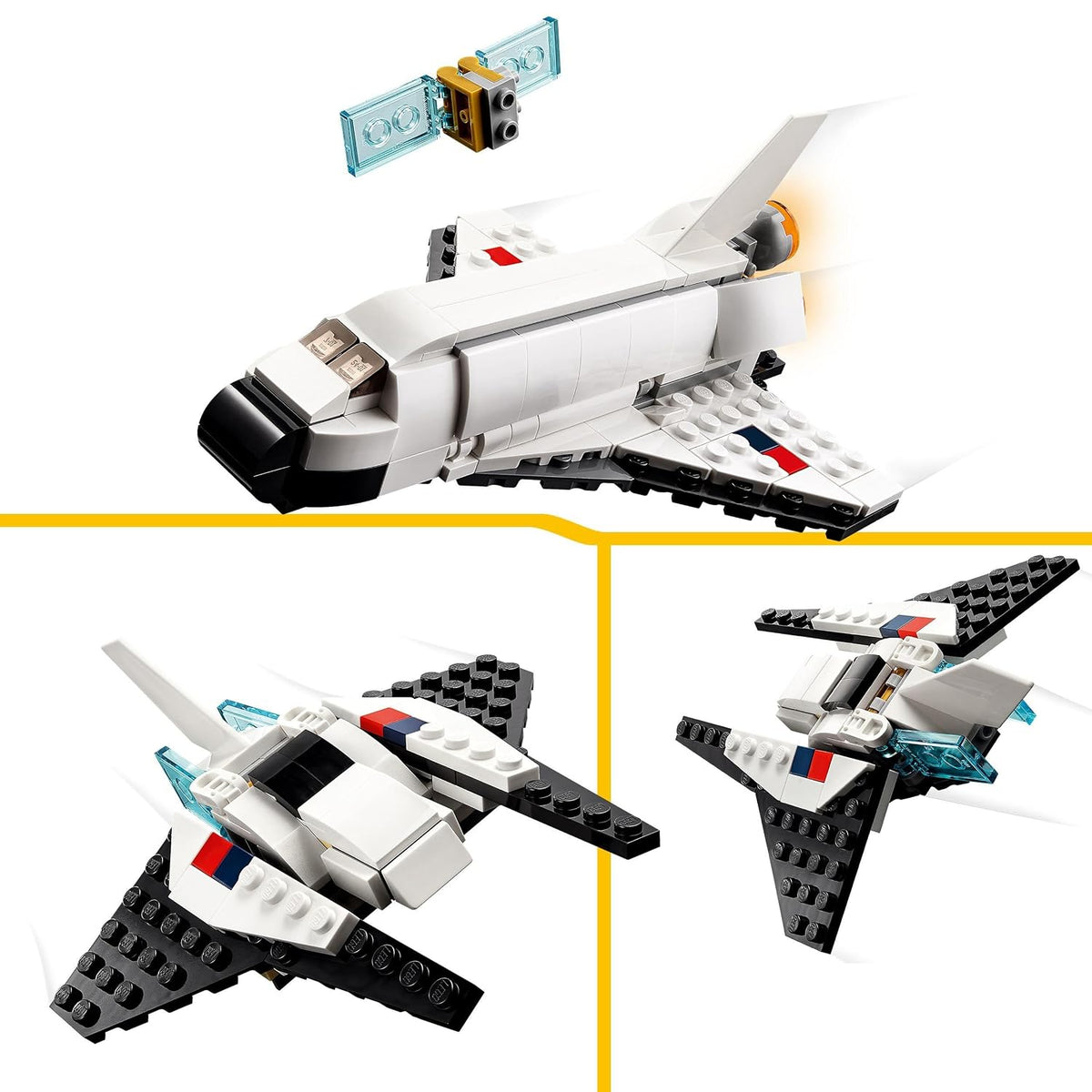 LEGO Creator Space Shuttle 31134 Building Set (144 Pieces)