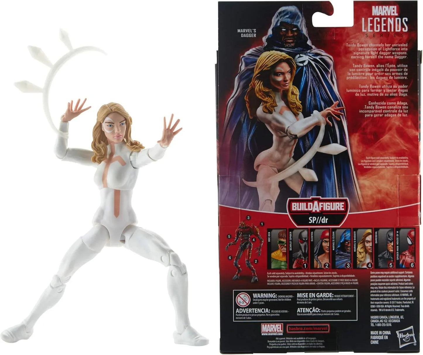 Marvel Spider-Man Legends Series - 6-inch Marvel Dagger - Jaiman Toys