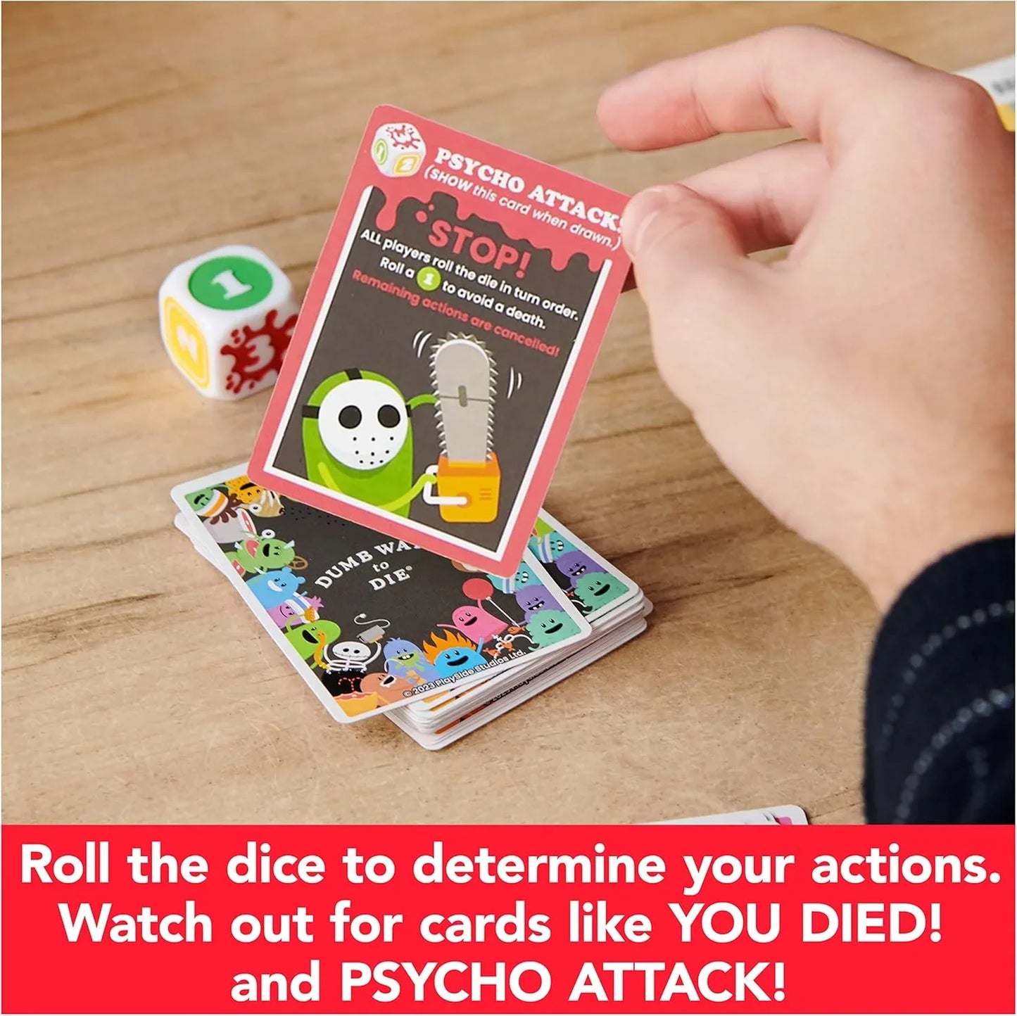 Dumb Ways to Die Card Game – Fun Party Game for Family & Friends - Jaiman Toys