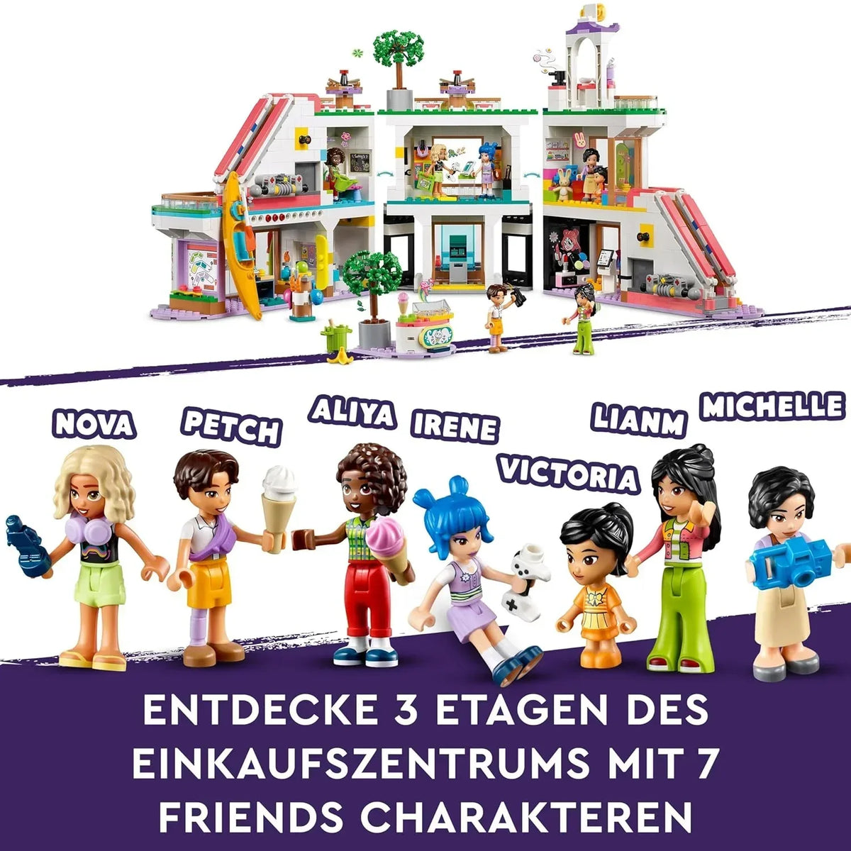 LEGO Friends Heartlake City Shopping Mall 42604 (1237 Pieces)