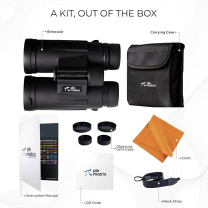 Pie Matrix Swift S10 10X42 Real Binoculars Field View 119 m/1000 m - Jaiman Toys