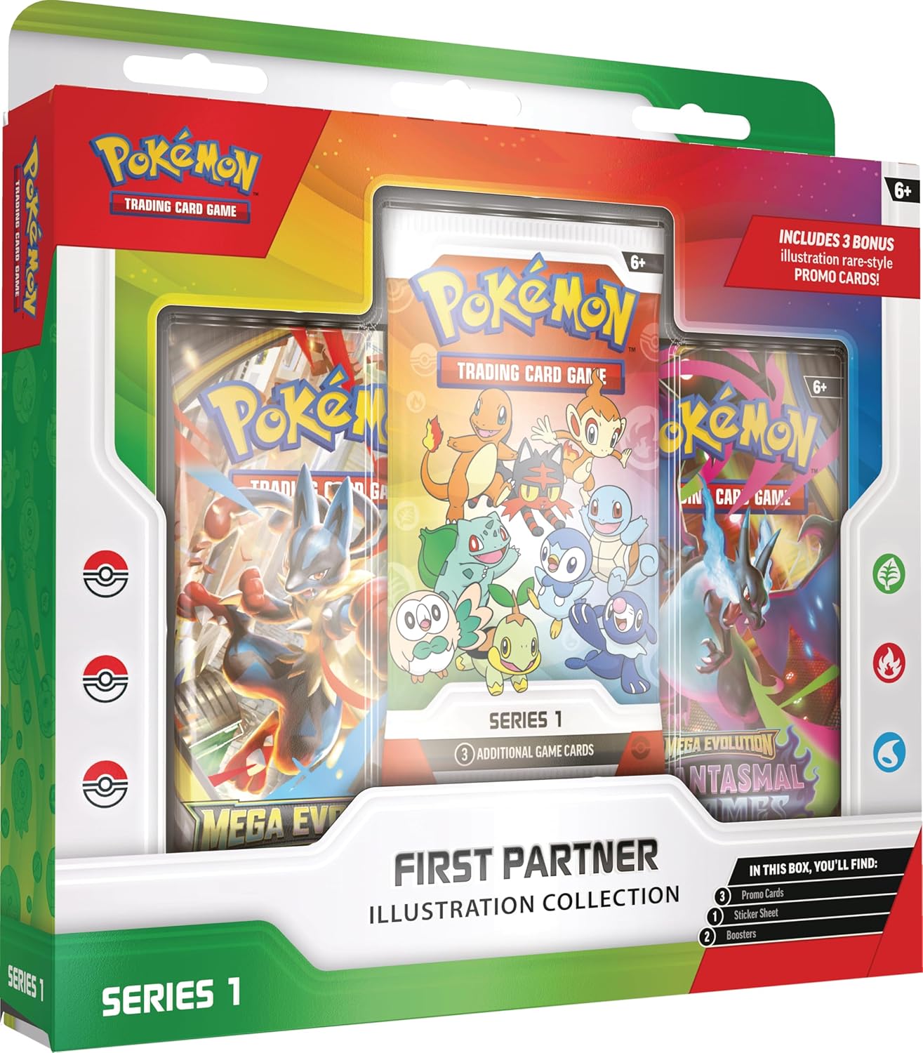 Pokémon TCG: First Partner Illustration Collection—Series 1