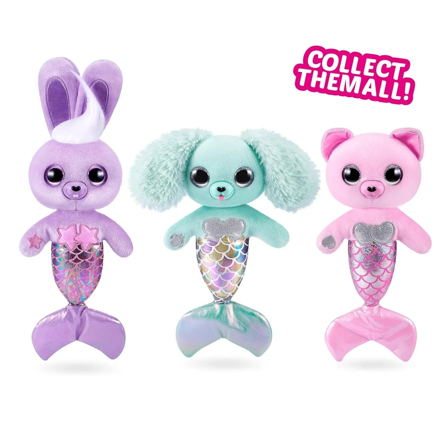 Pets Alive Furmaids by ZURU Mermaid Plush Interactive Light and Sound Girls Toy (Green Rabbit) - Jaiman Toys