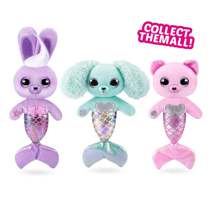 Pets Alive Furmaids by ZURU Mermaid Plush Interactive Light and Sound Girls Toy (Green Rabbit) - Jaiman Toys