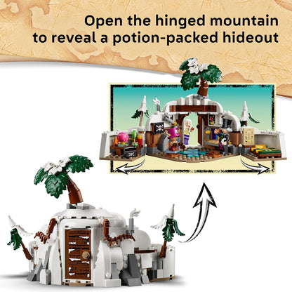 LEGO 75641  ONE PIECE Dr. Hiriluk’s Hideout – Mountain Cave Playset with Chopper & 2 Doctor Minifigures, Ages 9+