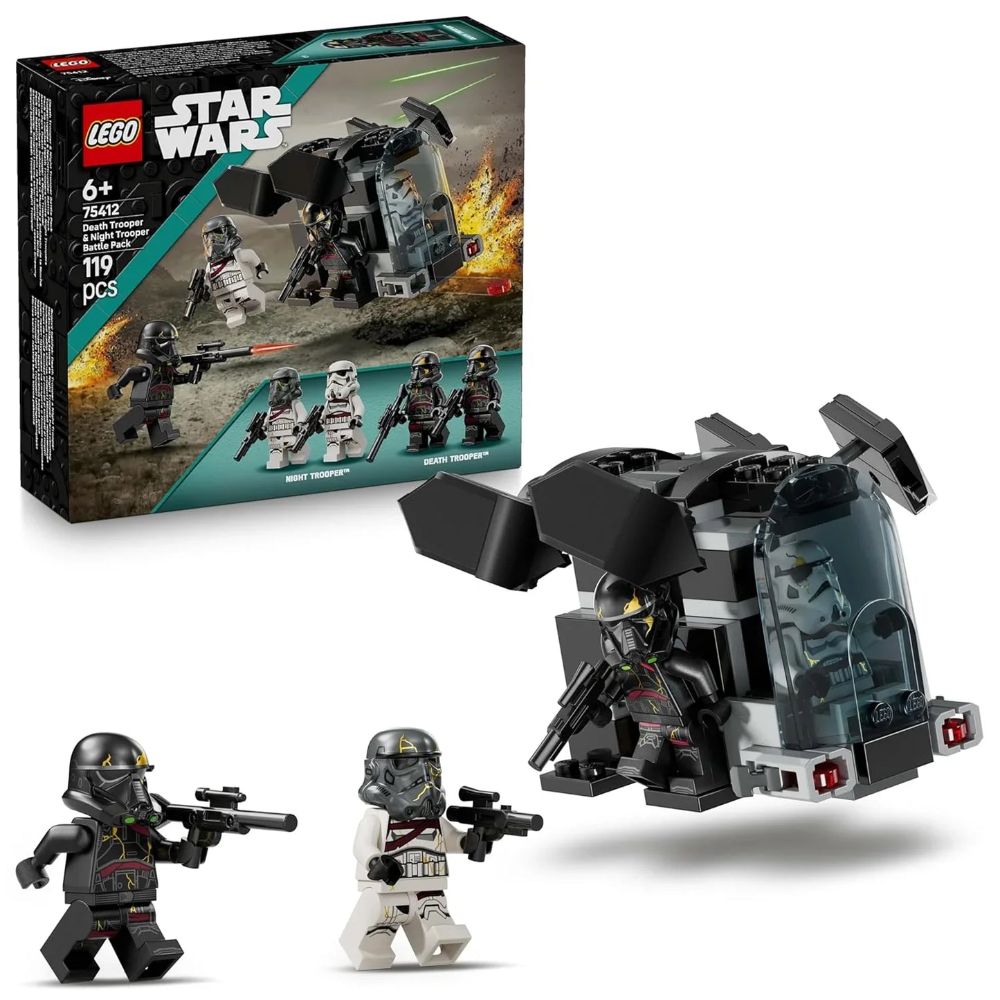 LEGO Star Wars Death Trooper & Night Trooper Battle Pack 75412 - Jaiman Toys