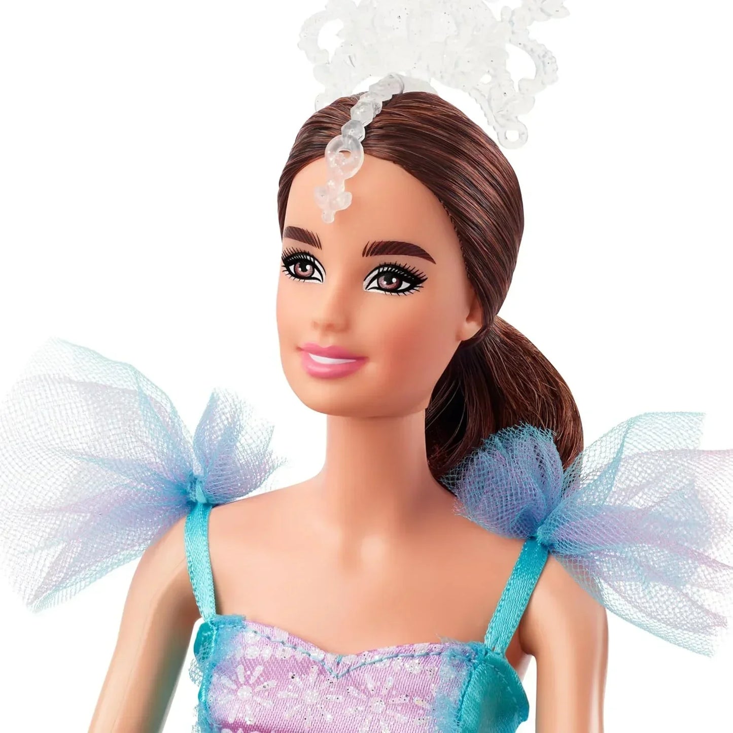 (Box Damage) Barbie Signature Ballet Wishes™ Doll (Brunette, 12 in), Posable, Wearing Ballerina Costume, Tutu, Pointe Shoes & Tiara, Gift for 6 Year Olds and Up - Jaiman Toys