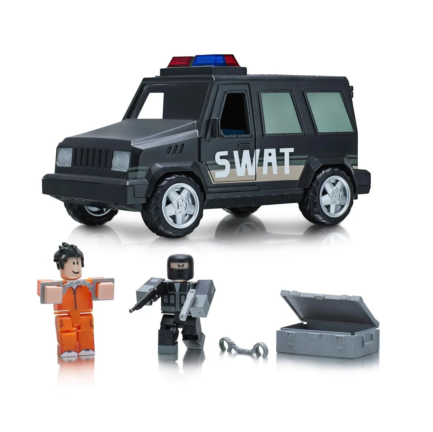 Roblox Jailbreak Ultimate Action Figure: SWAT Unit Deluxe Vehicle - Jaiman Toys