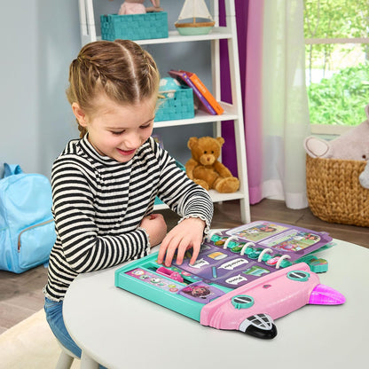 VTech Gabby's Dollhouse Cat-a-Vator Discovery Book | Interactive Learning Book with Stories, Music, Vocabulary & Lights for Kids 3+