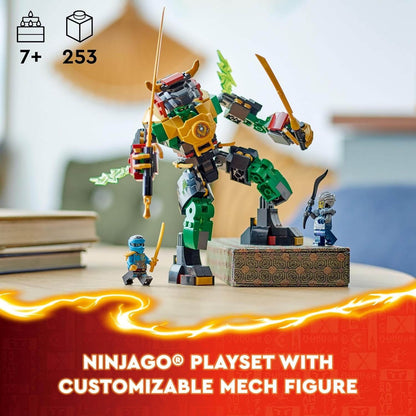 LEGO 71817 NINJAGO Lloyd’s Elemental Power Mech Toy