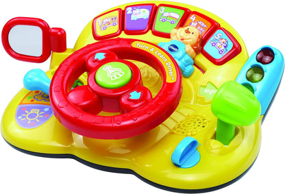 VTech Turn & Learn Driver Interactive Steering Wheel Toy- 2 Color Options