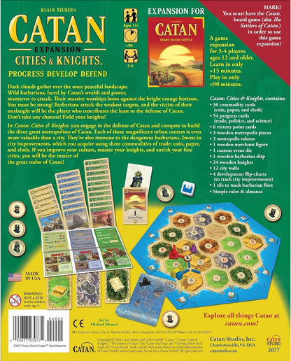 Catan: Cities & Knights Expansion Board Game - Jaiman Toys