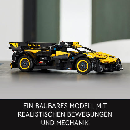 (Box Damage) LEGO Technic Bugatti Bolide 42151 Building Toy Set (905 Pcs),Multicolor
