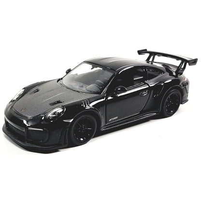 KiNSMART Porsche 911 GT2 RS – 1:36 Scale Die-Cast Model Car – Pullback Toy Car Collectible - Black - Jaiman Toys