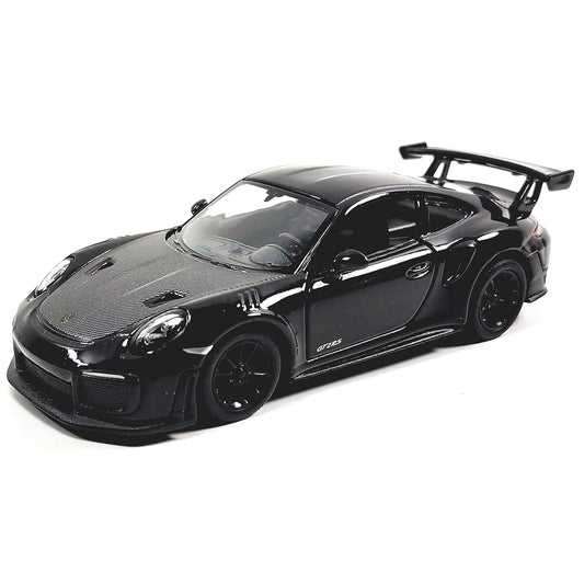 KiNSMART Porsche 911 GT2 RS – 1:36 Scale Die-Cast Model Car – Pullback Toy Car Collectible - Black - Jaiman Toys