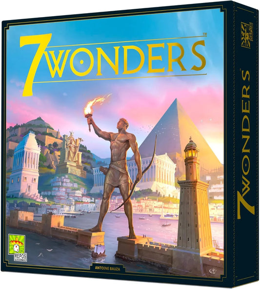 7 Wonders 2nd Edition Board Game - Jaiman Toys