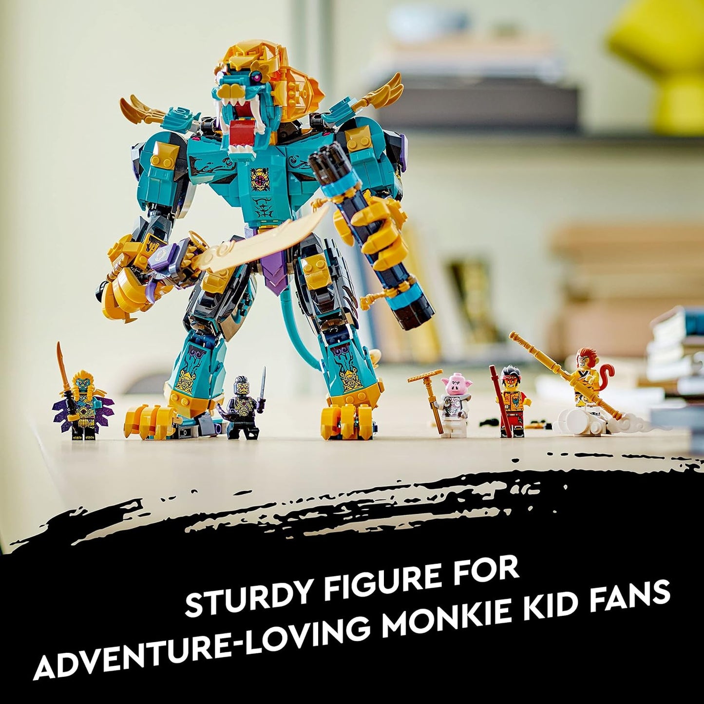 LEGO Monkie Kid 80048 The Mighty Azure Lion (789 Pieces)